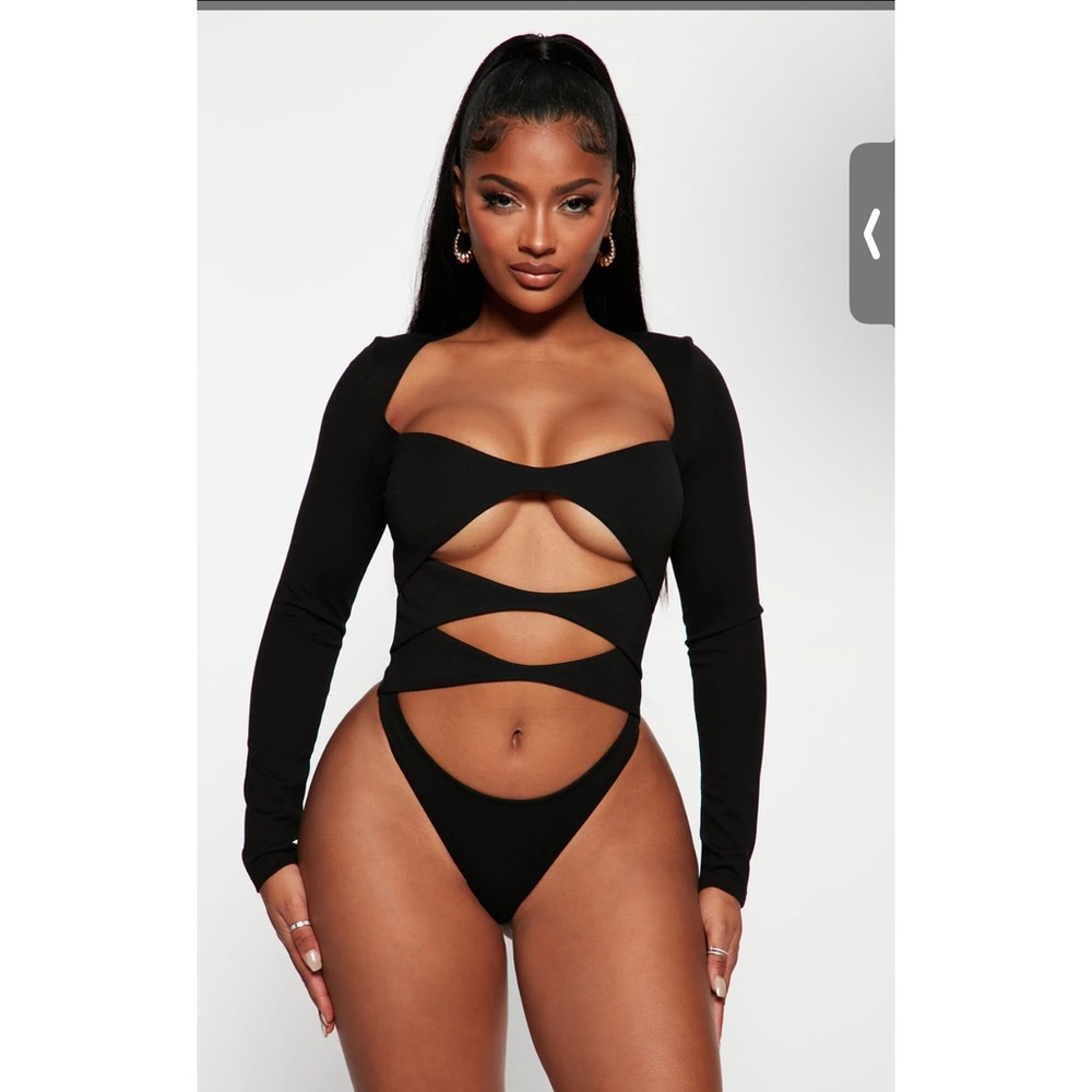 FASHIONOVA Womens cut out bodysuit